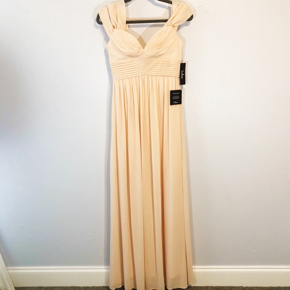 NWT Lulus Make Me Move Maxi blush pink sz S